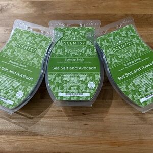 Scentsy Sea Salt and Avocado Wax Brick